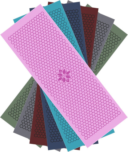 Mat Towel Non-Slip for Hot Yoga. Grippy Double Sided Suede Microfiber Towel Non-Slip Grip. Multifunctional - No Slip Yoga Mat Towel, Yoga Mat Cover - the Best Travel Yoga Mat Non Slip.