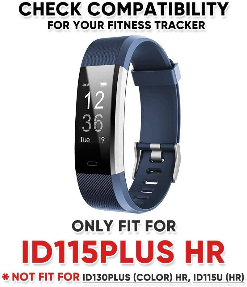 Veryfitpro Id115Plus HR Replacement Bands for Veryfit Pro Id115Plus HR Fitness Tracker Smart Watch