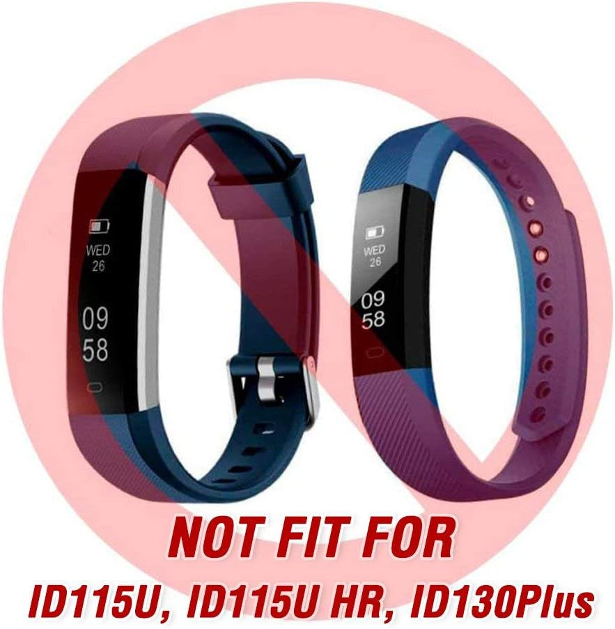 Veryfitpro Id115Plus HR Replacement Bands for Veryfit Pro Id115Plus HR Fitness Tracker Smart Watch