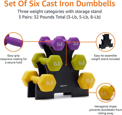 Neoprene Dumbbell Hand Weights