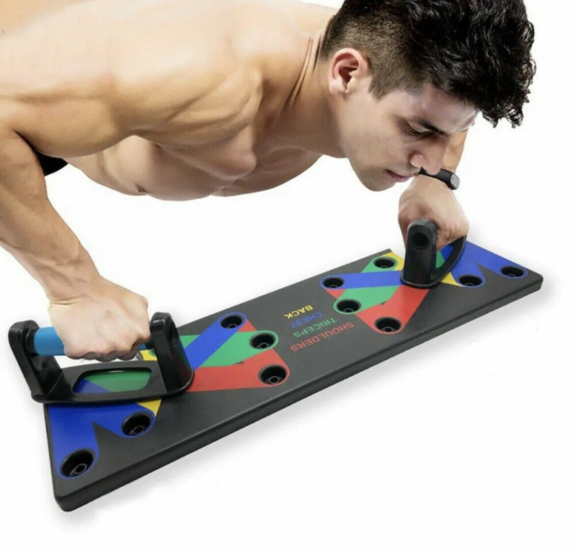 9 in 1 Push up Rack Board System Fitness Workout Train Home Gym Exercise Stands