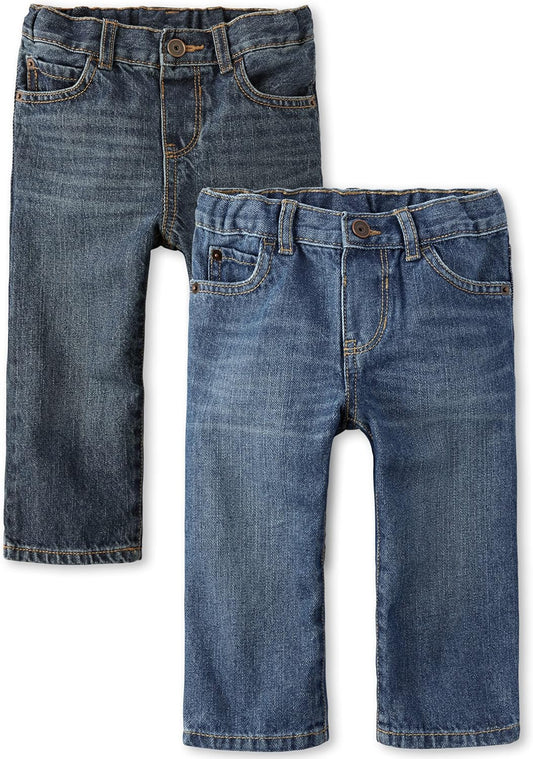 Baby Toddler Boys Basic Straight Leg Jeans